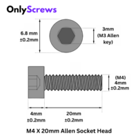 M4_X_20mm_Hex_Allen_Socket_Head_High_Tensile_12.9_Black_oxide_screw_Dia._4mm_Length_20mm
